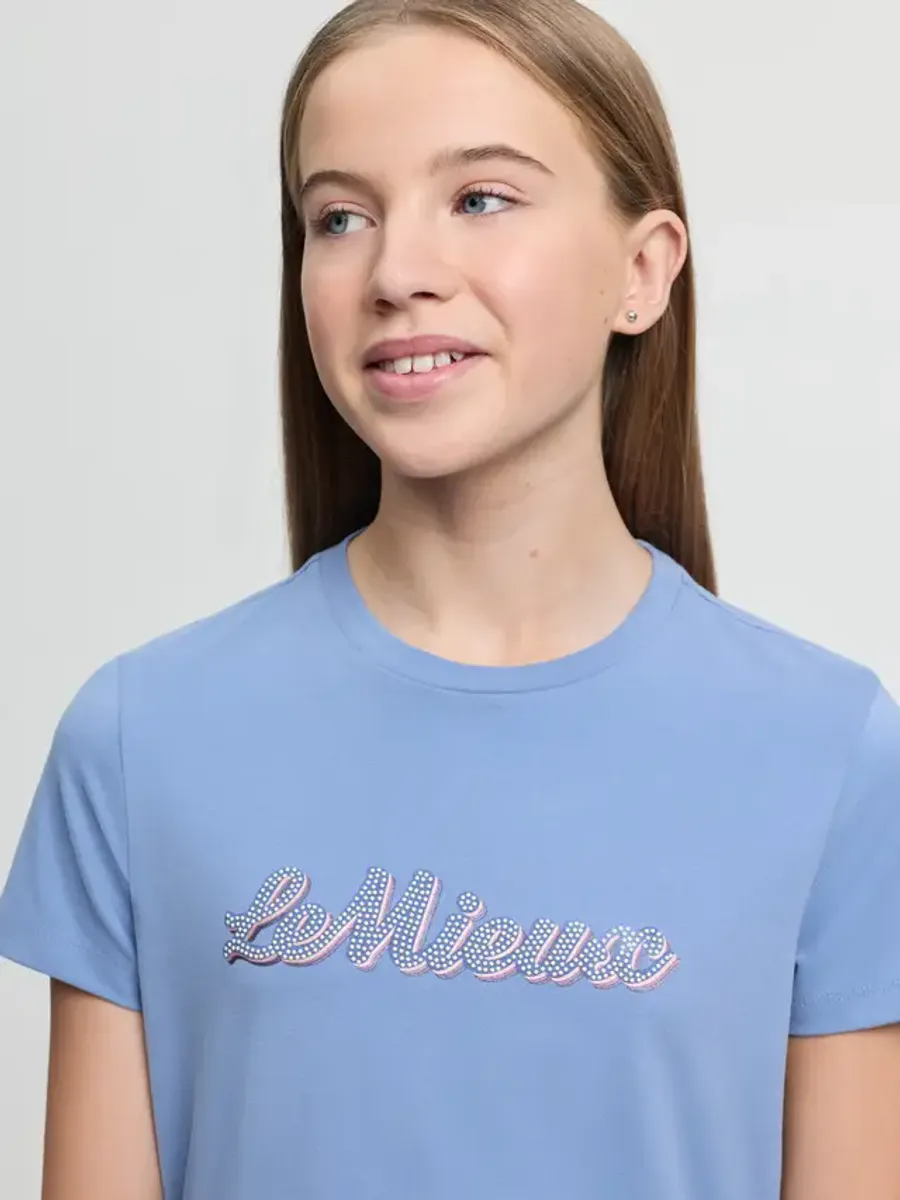 LeMieux Arianna T-skjorte til Junior - Powder Blue