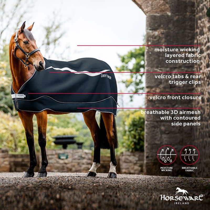 Horseware Dry Liner  - Navy/Silver