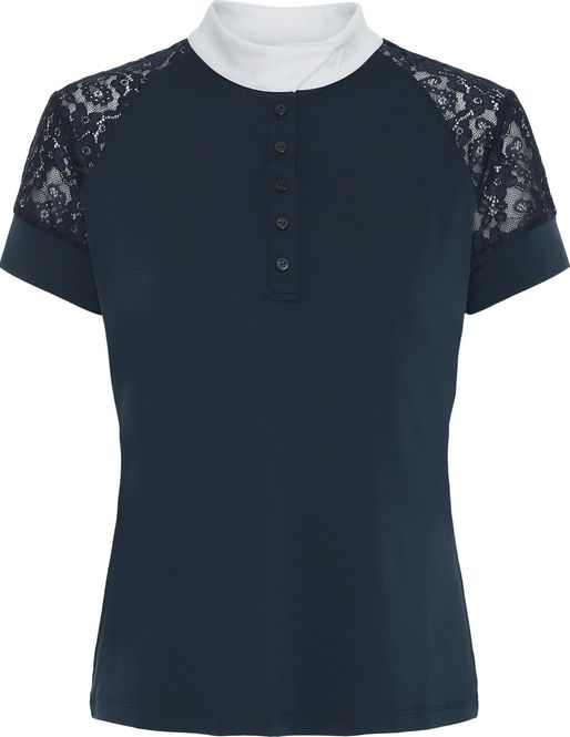 Hovedbilde Equipage Brooke kortermet stevneskjorte  Navy