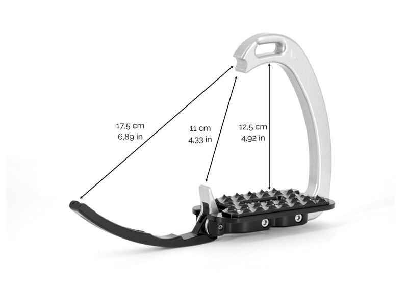 Tech Stirrup Venice Sloped Evo Tech Stigbøyle