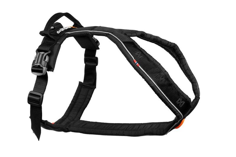 Non-Stop Dogwear Line Harness Grip Hundesele - Sort