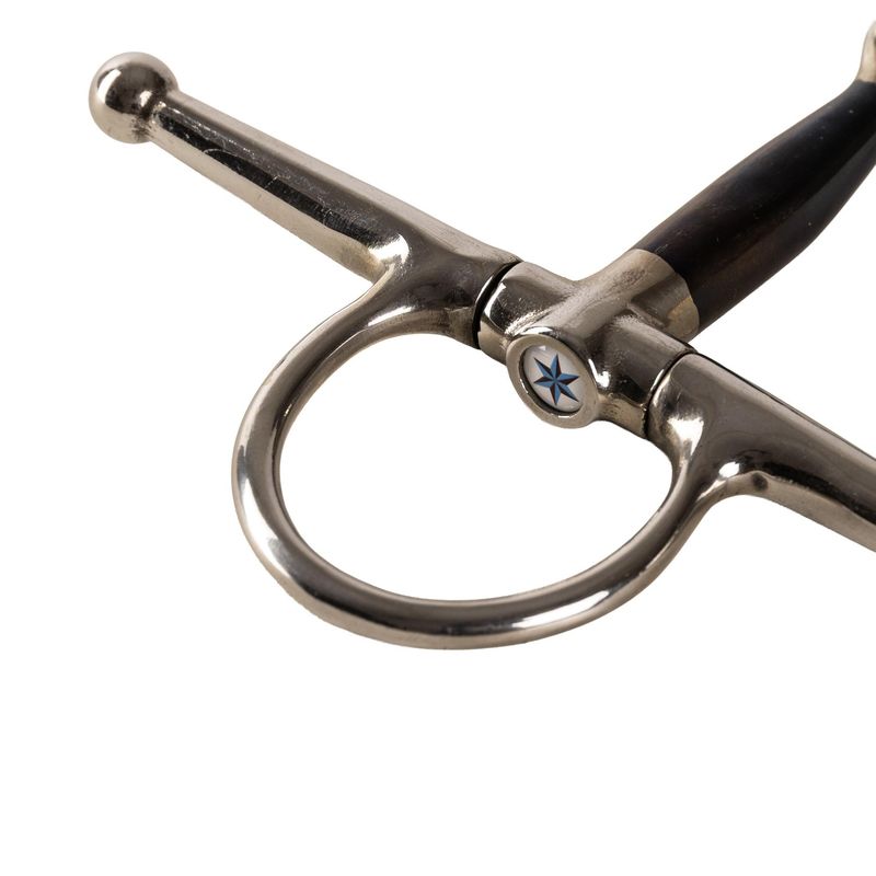 Velari Full Cheek Double Jointed Sweet Iron - 14mm
