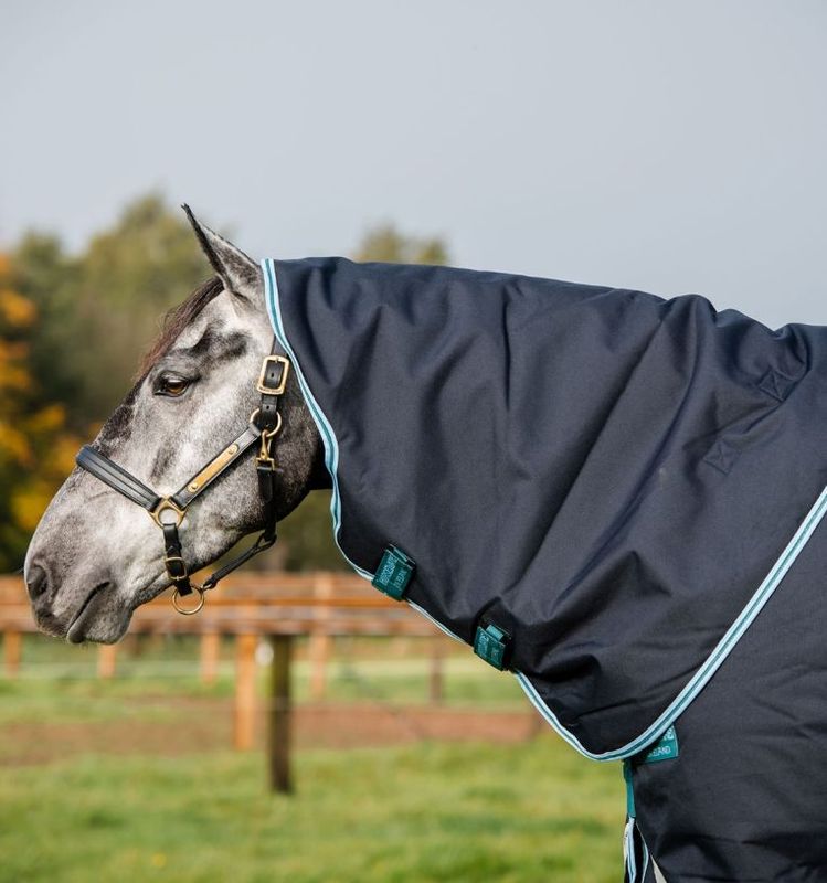 Amigo 1200D Ponni Plus 250gr - Navy/Aqua/Turquoise
