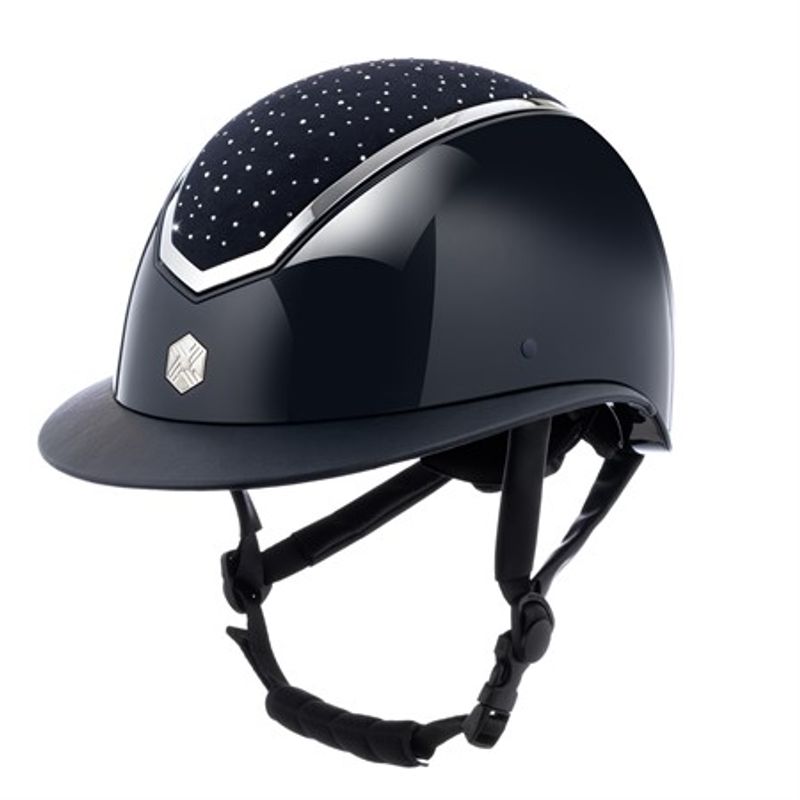 Charles Owen Kylo Wide Peak Glossy Crystal