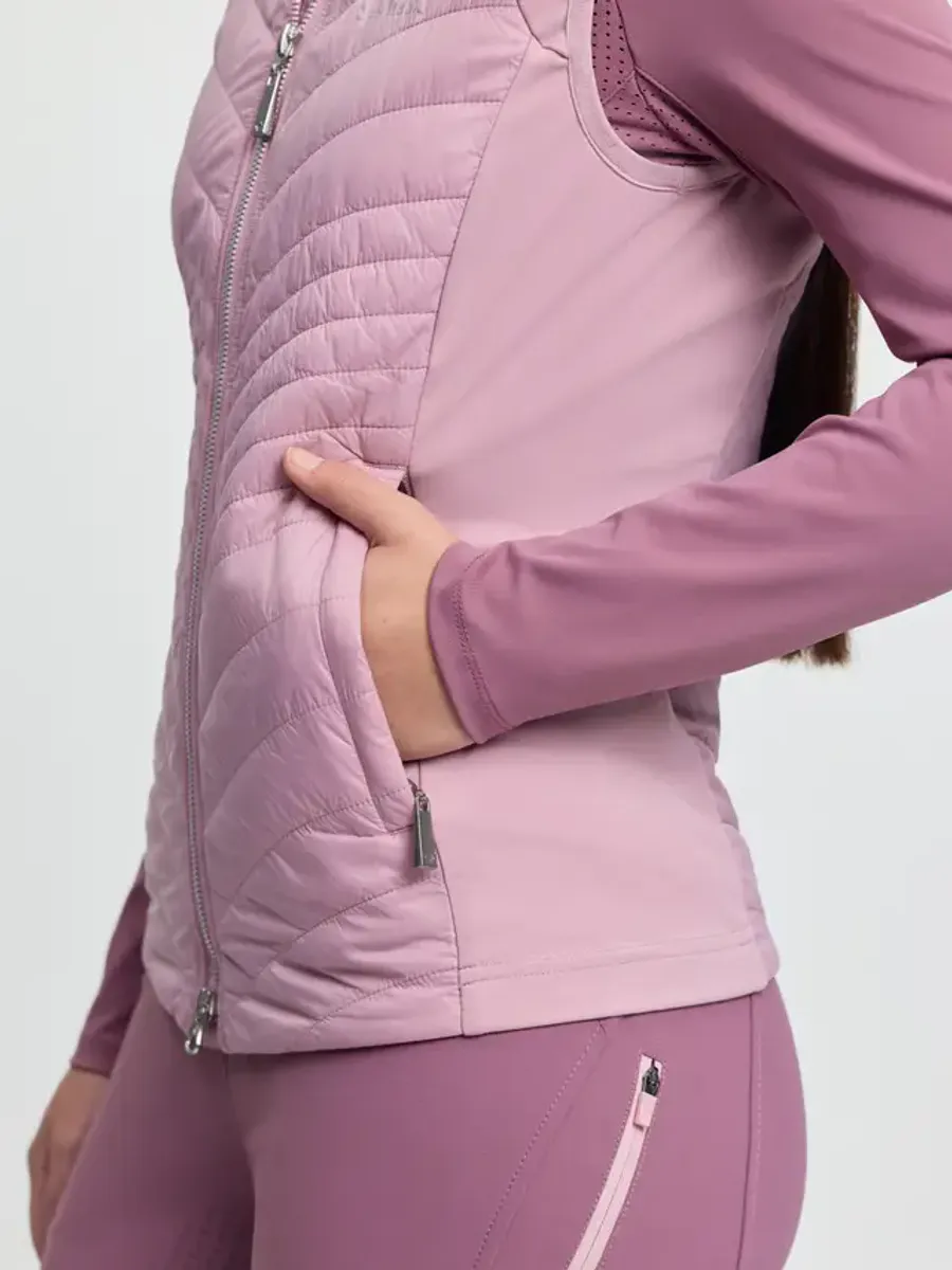 LeMieux Josephine Ridevest til Junior - Fondant
