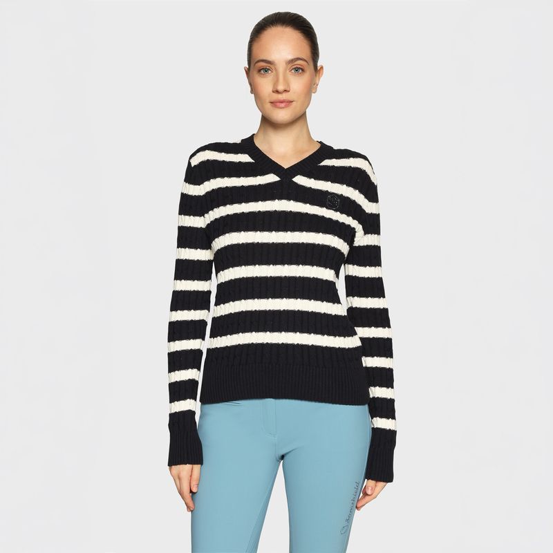 Samshield Lisa Twisted - Navy/Hvit