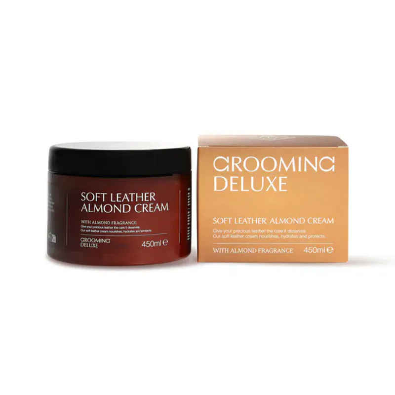 Grooming Deluxe Soft Leather Almond Cream
