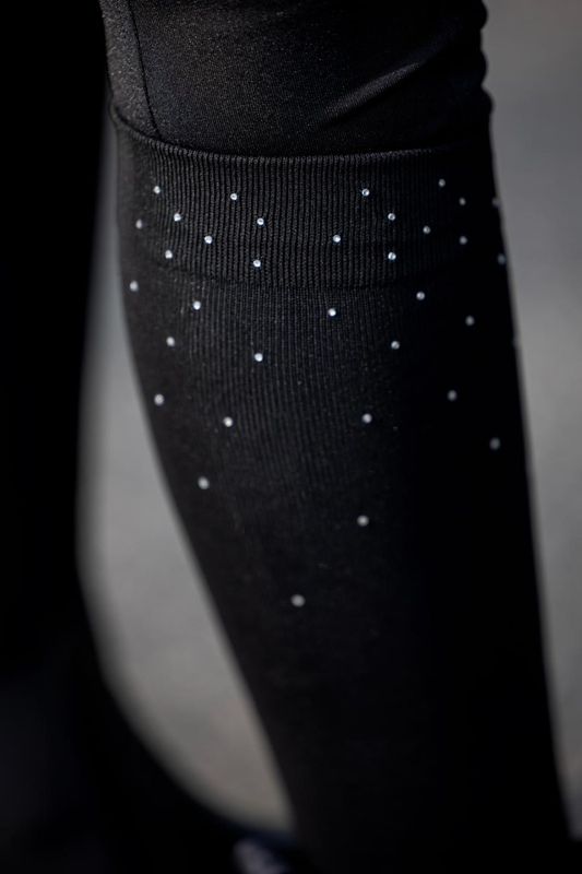Equipage Rhinestone Ridesokker 