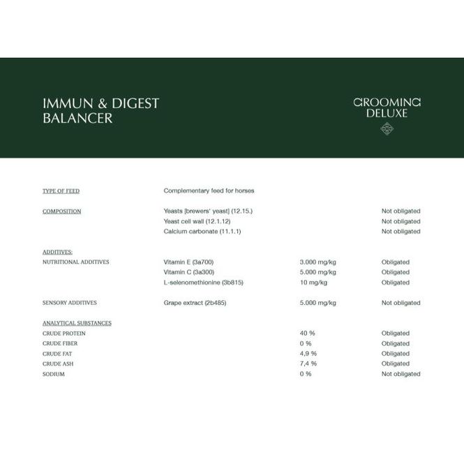 Hovedbilde Grooming Deluxe Immun & Digest Balancer 900g