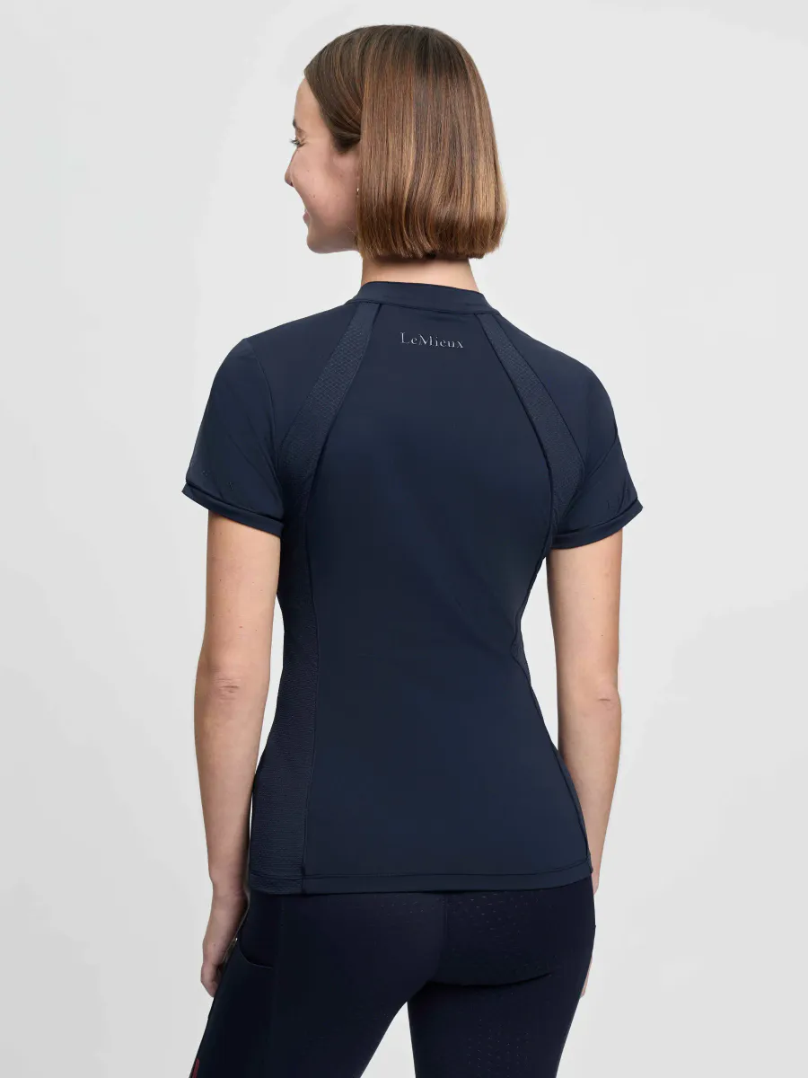 LeMieux Lisa Mesh Treningsskjorte - Navy