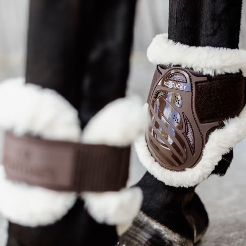 Kentucky Vegan Sheepskin Young Horse Fetlock Boots