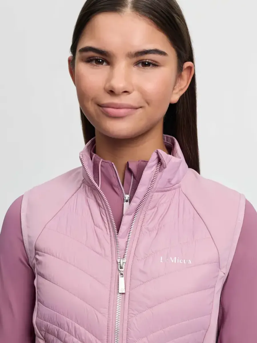LeMieux Josephine Ridevest til Junior - Fondant